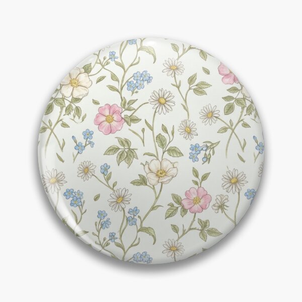 Item preview, Vintage Cottagecore Wildflower Seamless Pattern designed and sold by FashioonTrends.