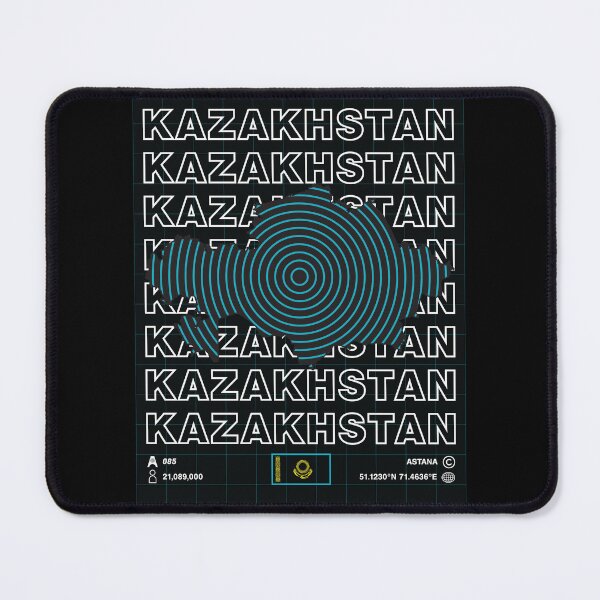Item preview, Kazakhstan Minimal Map designed and sold by Atlas-Array.