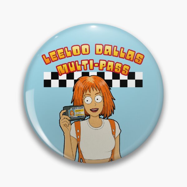 Item preview, Leeloo Dallas Multi-Pass designed and sold by SideQuest - Scribbled Chaos!.