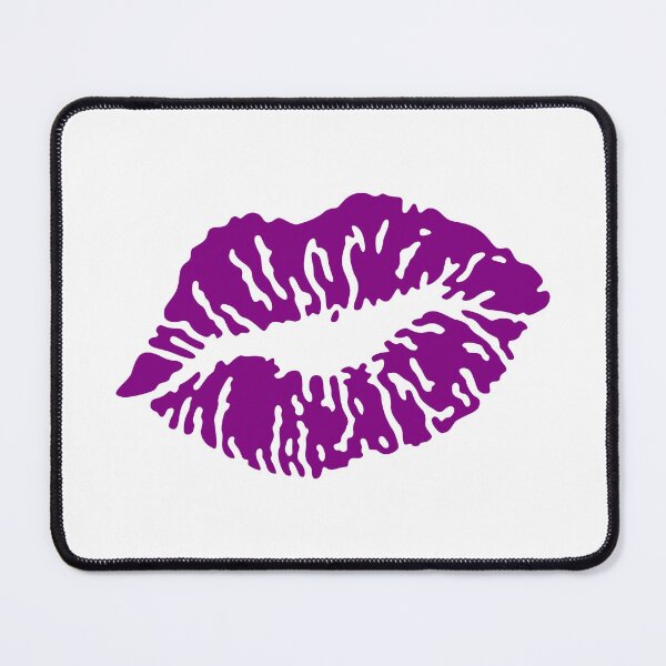 Item preview, Kissing Lips / Kiss / Peck / Love (Purple) designed and sold by MrFaulbaum.