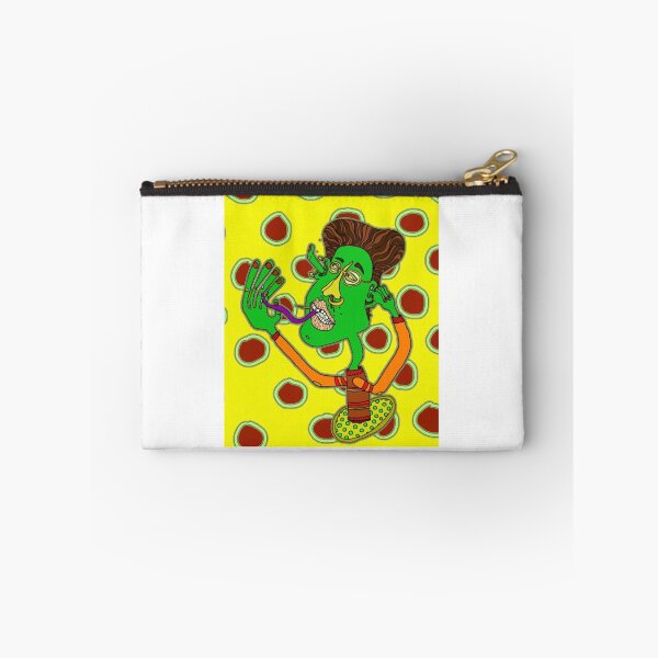 Item preview, Whimsical Green Artist Portrait Illustration designed and sold by shiftyourbarrie.