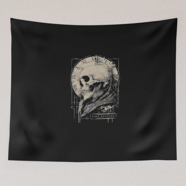 Item preview, Skull Clock Gothic  designed and sold by Gbriel3.