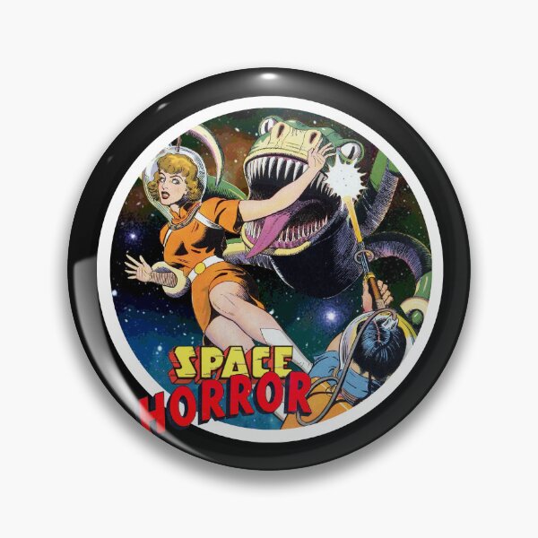 Item preview, Retro Comic Space Horror Alien designed and sold by QuirkyDesign101.