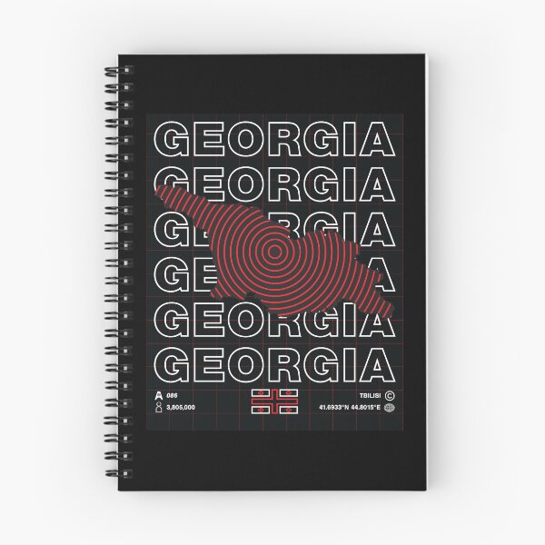 Item preview, Georgia Minimal Map designed and sold by Atlas-Array.