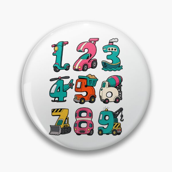 Item preview, Transport Numbers Pack designed and sold by BrambleBox.