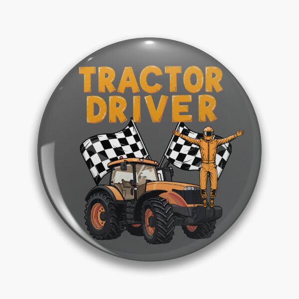 Artikelvorschau, Traktorfahrer-Shirt im Landwirtschafts-Rennstil entworfen und verkauft von Operator Style Wear.