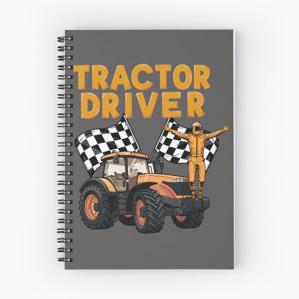 Item preview, Tractor Driver Farming Racing Style Tractor Shirt designed and sold by Operator Style Wear.