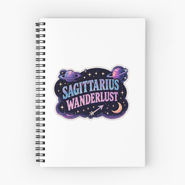Item preview, Sagittarius Wanderlust Vintage Patch Style Typography designed and sold by littleearty.