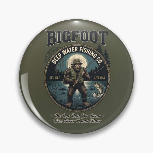 Item preview, Bigfoot Deep Water Fishing Co. designed and sold by Roy & Tiffany.