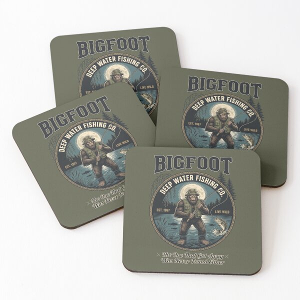 Item preview, Bigfoot Deep Water Fishing Co. designed and sold by Roy & Tiffany.