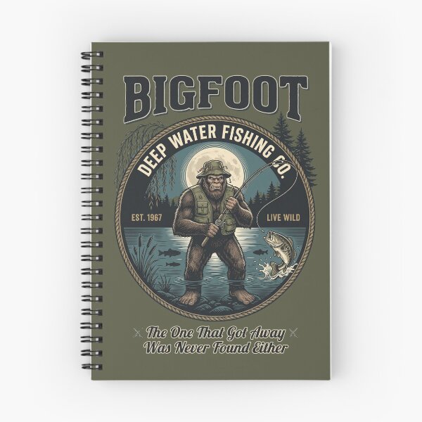 Item preview, Bigfoot Deep Water Fishing Co. designed and sold by Roy & Tiffany.