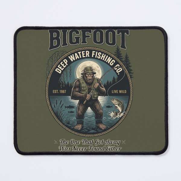 Item preview, Bigfoot Deep Water Fishing Co. designed and sold by Roy & Tiffany.