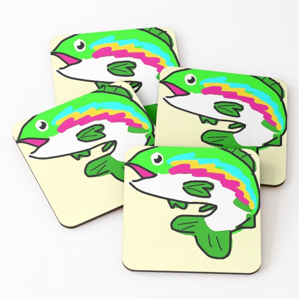 Item preview, Rainbow Trout drawing designed and sold by AquaDoodles.