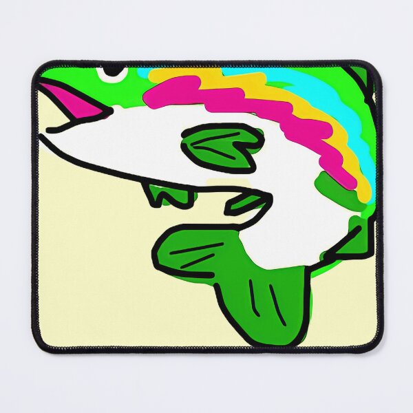 Artikelvorschau, Regenbogenforellenzeichnung entworfen und verkauft von AquaDoodles.