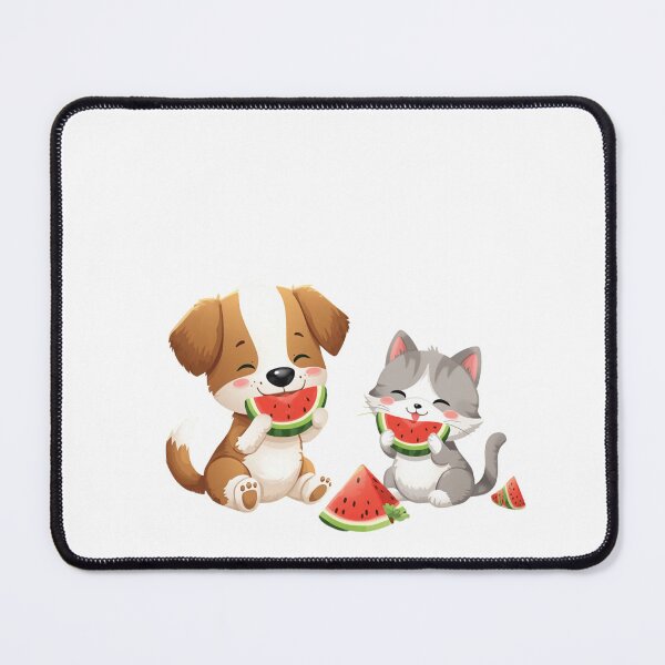 Item preview, Cute animals with watermelon designed and sold by VladaV.