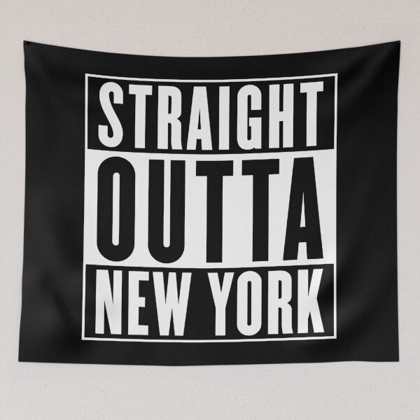 Item preview, Straight outta New York (1 Color) designed and sold by hard2wear.
