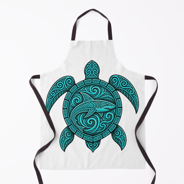 Item preview, Polynesian Tribal Turtle – Shark designed and sold by OTSC.