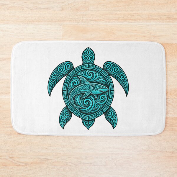Item preview, Polynesian Tribal Turtle – Shark designed and sold by OTSC.