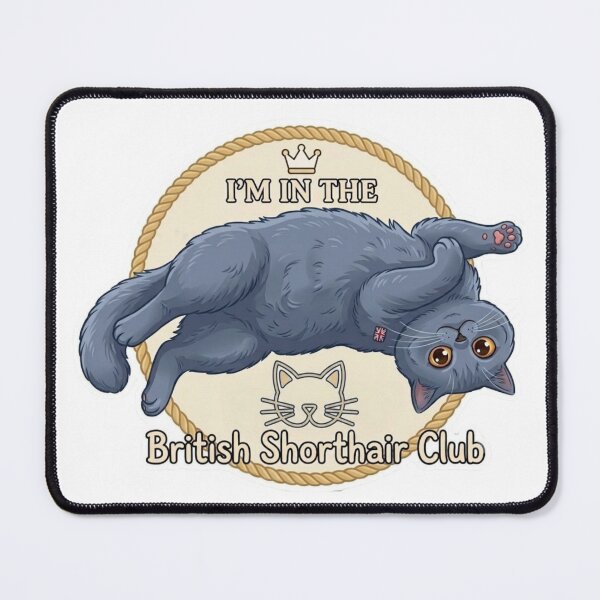 Item preview, British Shorthair Club designed and sold by The Creepy Kooky Coven.