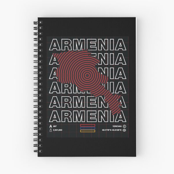 Item preview, Armenia Minimal Map designed and sold by Atlas-Array.