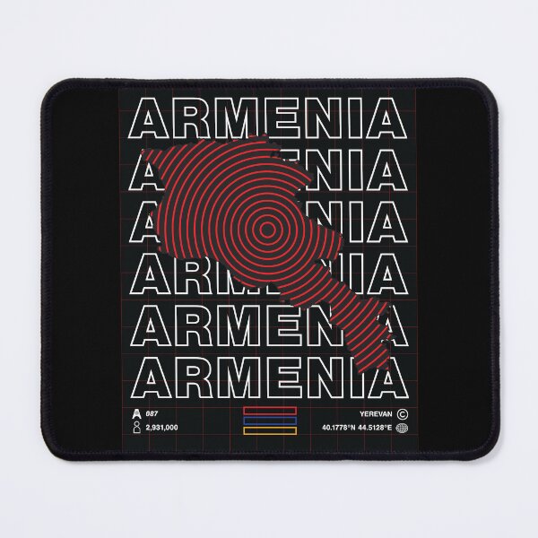 Artikelvorschau, Minimale Karte von Armenien entworfen und verkauft von Atlas-Array.