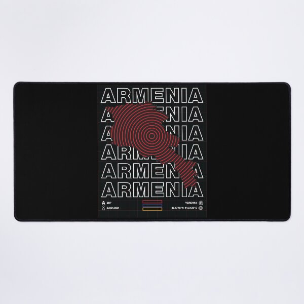 Item preview, Armenia Minimal Map designed and sold by Atlas-Array.