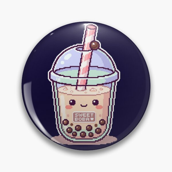Item preview, Pixel Bubble Tea designed and sold by VictoriaaStore.