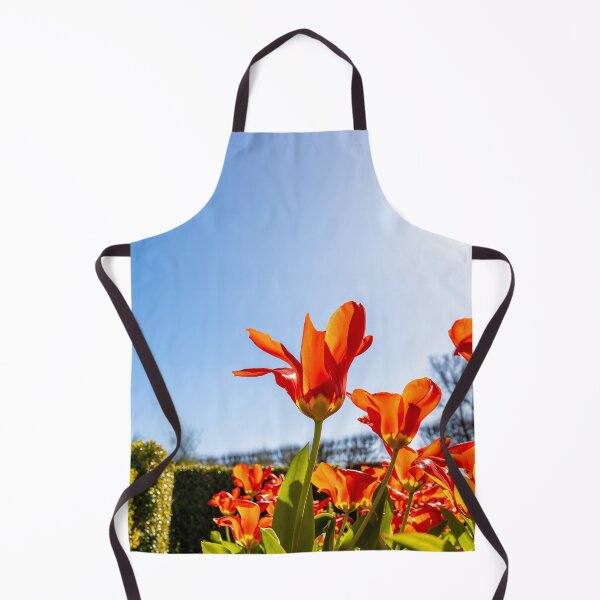 Item preview, Vibrant Tulips Under Clear Sky in Rosenborg Castle Garden designed and sold by jrtwynam.