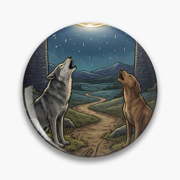 Item preview, The Moon Tarot XVIII: Mystical Night Howl designed and sold by Clavivs.