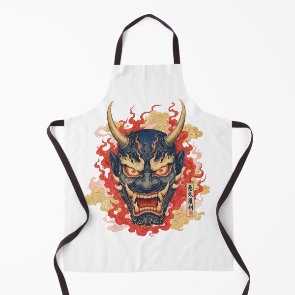 Item preview, Hannya Oni — Demon of Flame and Fury designed and sold by lmosamiha.