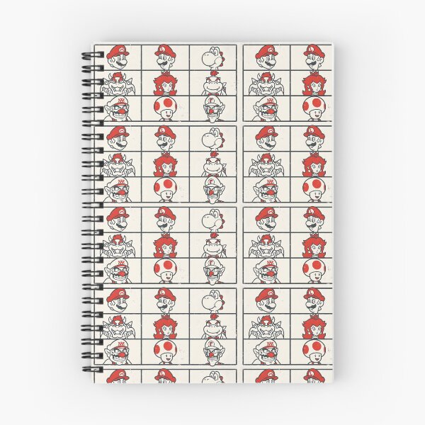Item preview, Super Mario 3x3 Grid Characters designed and sold by Cine Store Merch.