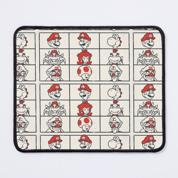 Item preview, Super Mario 3x3 Grid Characters designed and sold by Cine Store Merch.
