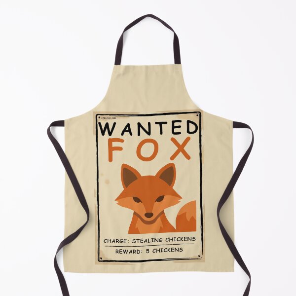 Item preview, Wanted Fox Stealing Chickens designed and sold by SakuraHaven.