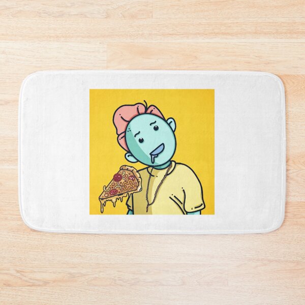 Item preview, Cute Doodled Boy and Pizza designed and sold by shiftyourbarrie.