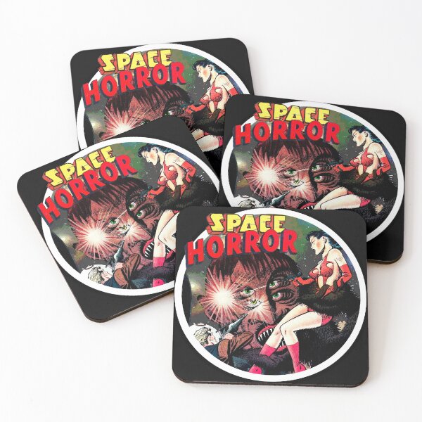 Item preview, Space horror vintage comic designed and sold by QuirkyDesign101.