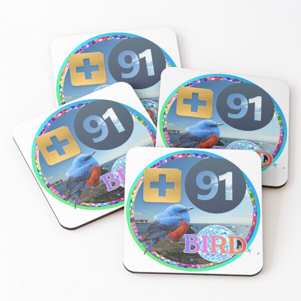 Item preview, +91BIRD Island SOUL Emblem: BOB Morito Beach Rainbow Gradient Edition designed and sold by Plus91BIRD.