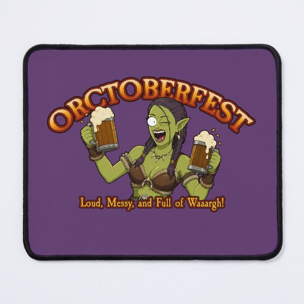Item preview, Orctoberfest! designed and sold by SideQuest - Scribbled Chaos!.