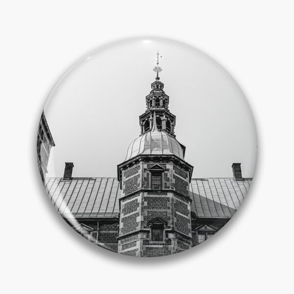 Item preview, Black and White View of Rosenborg Castle Copenhagen designed and sold by jrtwynam.
