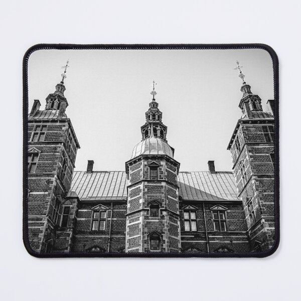 Item preview, Black and White View of Rosenborg Castle Copenhagen designed and sold by jrtwynam.