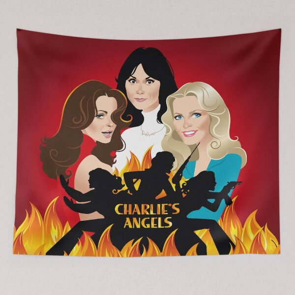 Item preview, Charlie's Angels Second Season designed and sold by AleMogolloArt.