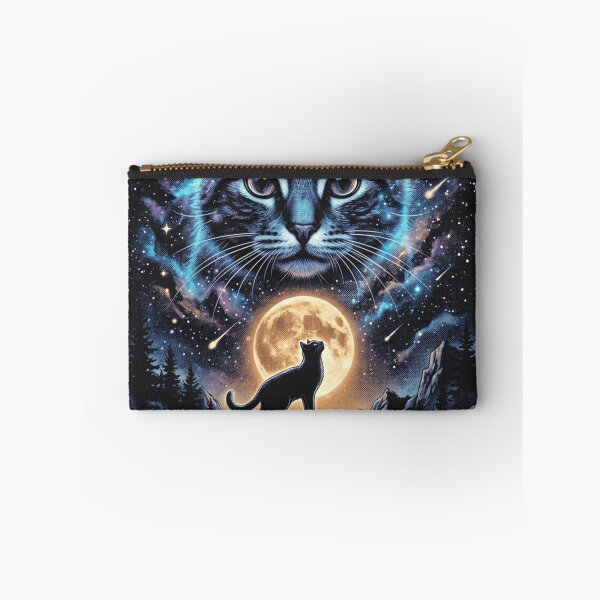 Item preview, Retro Cat Looking At The Moon designed and sold by legendaryskins.