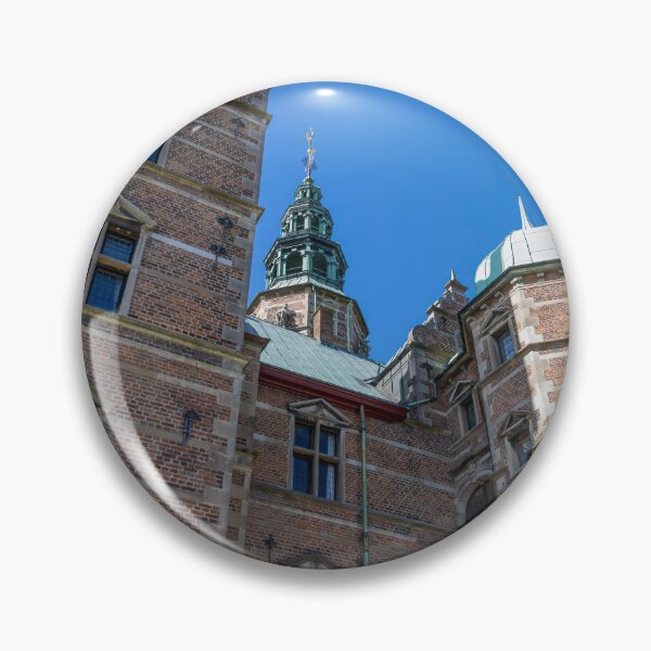 Item preview, View of Rosenborg Castle Against Blue Sky in Copenhagen designed and sold by jrtwynam.