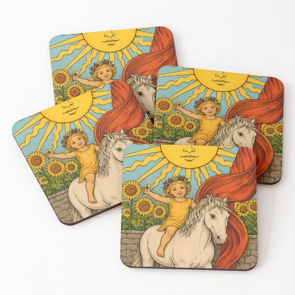 Item preview, Radiant Sun Tarot Card: Joyful Child Light designed and sold by Clavivs.