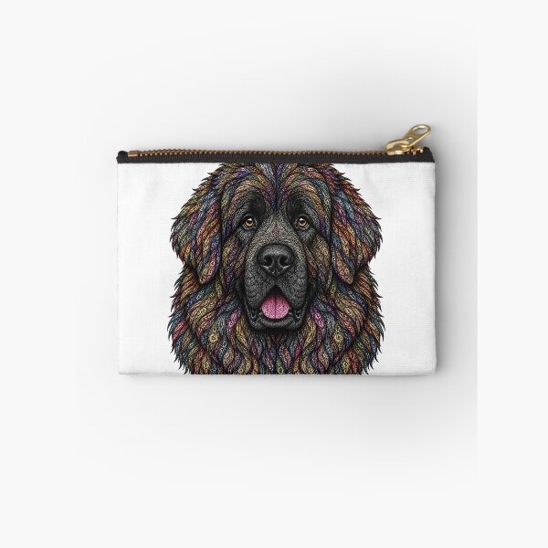 Item preview, Colorful Newfoundland Dog designed and sold by PaintedbyCarol.