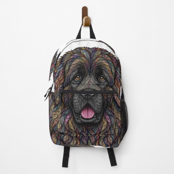 Item preview, Colorful Newfoundland Dog designed and sold by PaintedbyCarol.