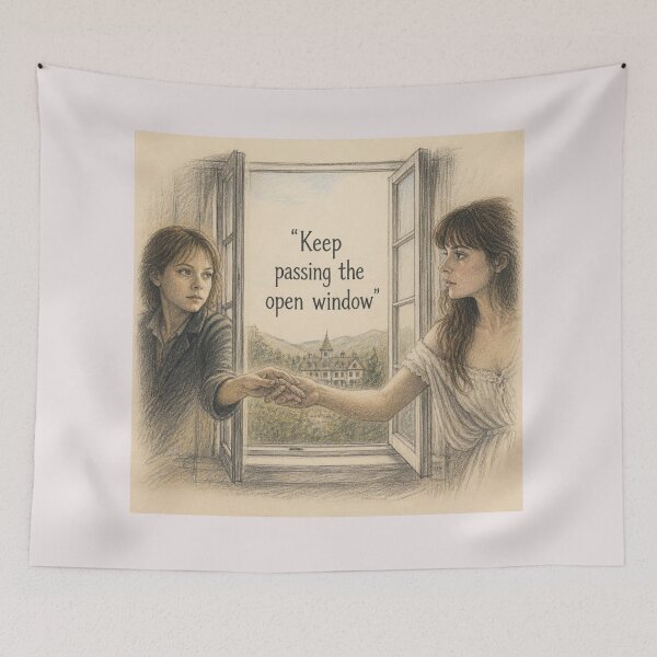 Item preview, Keep passing the open window designed and sold by CinemaChronik.