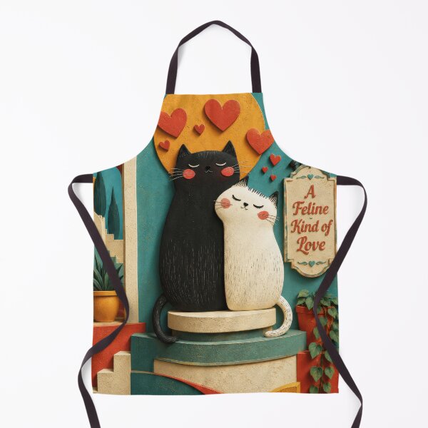 Item preview, A Feline Kind of Love designed and sold by Andy Gambino Art.
