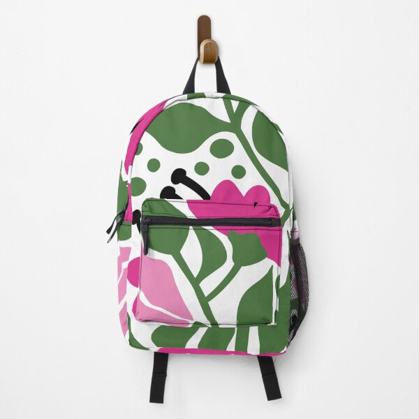 Item preview, Bold Pink Folk Floral Illustration designed and sold by chyzh-arts.