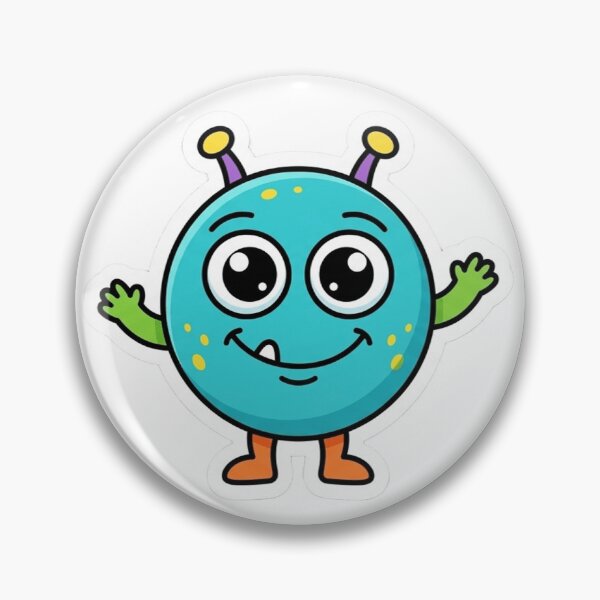 Item preview, Friendly Monster | Funny Character Illustration designed and sold by Braislo.