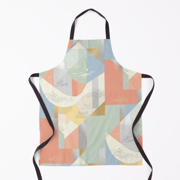 Item preview, Aesthetic Korean Heritage Pastel Geometric Pattern - Soft Modern Oriental Art designed and sold by SOOstudio73.